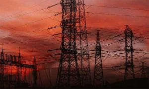 Power to Choose Lowest Electricity Rates AEP Texas - powerlines at dawn photo