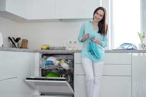 Energy-Efficient Appliances | Dishwasher photo using less energy