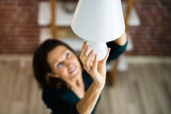Light Bulbs Energy Savings Changing Light Bulbs