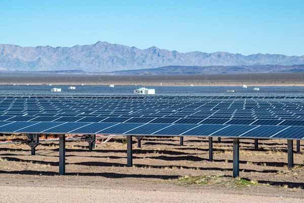 United States Renewable Solar Energy Field