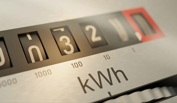 Electricity Prices High in the United States | Photo of kWh Meter
