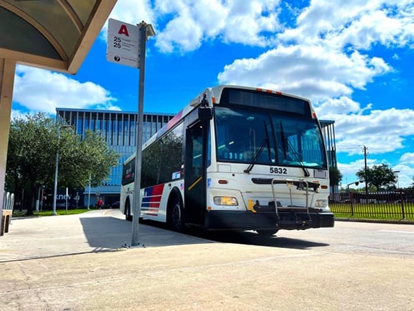 Bus Leaving for Houston Texas