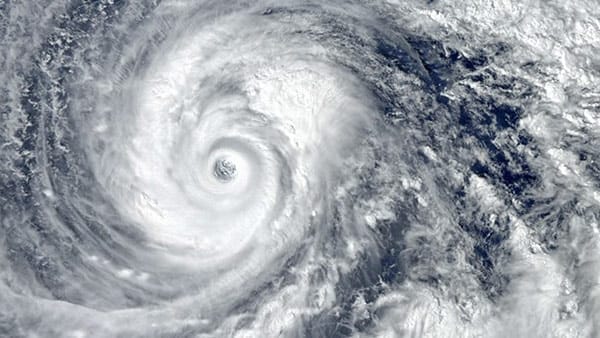 Hurricane Season in Texas Cyclone Storm Eye