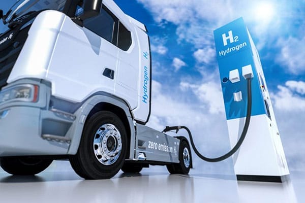 Hydrogen Economy Tanker Fills Up